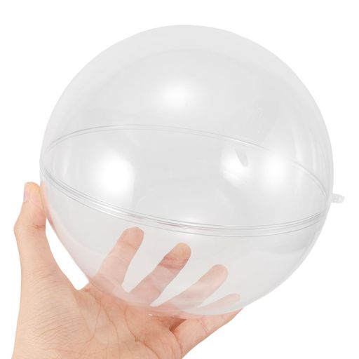 Rakuten - TOYMYTOYプラスチックボール透明中空15cmオーナメントクリスマスボールクリスマス飾り装飾品用オーナメント飾り用DIY飾り球体