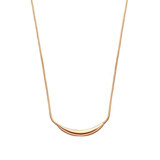 [Moonstan]ネックレスレディース人気ゴールドシルバーピンクゴールドペンダントロングぷっくりサージカ..