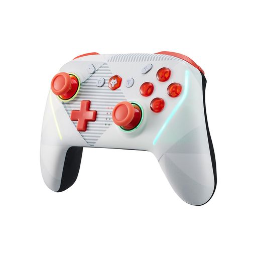 Switchコントローラーワイヤレスホール効果スティックRGBライト背面ボタン付きスイッチコントローラーTURBO連射4段階振動調整6軸ジャイロセンサー1000mAh大容量バッテリー Switchコントローラーワイヤレスホール効果スティックRGBライト背面ボタン付きスイッチコントローラーTURBO連射4段階振動調整6軸ジャイロセンサー1000mAh大容量バッテリー