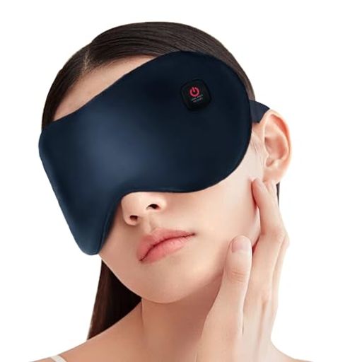 JUYEEホットアイマスク充電式USBアイマスク睡眠用コードレスシルク安眠快眠グッズ誕生日プレゼント女性人気男性母親父親温度調整自動電源オフ遮光(ネイビー) JUYEEホットアイマスク充電式USBアイマスク睡眠用コードレスシルク安眠快眠グッズ誕生日プレゼント女性人気男性母親父親温度調整自動電源オフ遮光(ネイビー)