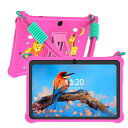 PRITOMプリトムキッズタブレット7インチYouTubeKids&Googleキッズスペース対応利用時間制限可能落下防止軽量ケース付きGMS認証32GBROM3500mAh1024*600IPS誕生日プレゼントクリスマス