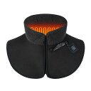 「45°C・50°C・60°C&USB給電」電気肩パッド遠赤外線加熱ホット首サポーター電熱ネックウォーマー電気肩かけ電気肩あたため在宅勤務アウトドア丸洗い可男女兼用フリーサイズブラック