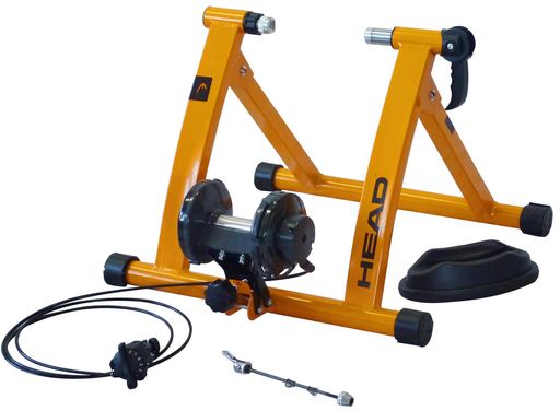HEAD サイクルトレーナー 6段階負荷調整 折りたたみ可 26~28インチ 自転車 TQJS-05 オレンジ HEAD サイクルトレーナー 6段階負荷調整 折りたたみ可 26~28インチ 自転車 TQJS-05 オレンジ