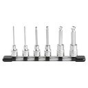 トネ(TONE)ボールポイントヘキサゴンソケットセット(ホルダー付)HBH306差込角9.5mm(3/8”)内容6点