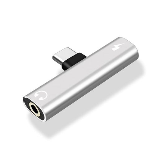 充電ケーブルを接続してイヤホン 1. [2in1 機能で使い勝手アップ] Type-C 端子を差し込むだけで、オーディオ出力と充電を同時に実現します。従来、音楽を聴きながらの充電が難しかった機種でも、本アダプタがあれば途切れることなく使用可能。通話や動画視聴時にも便利で、毎日のスマホライフをより快適にサポートする実用的な 2in1 デザインです。 2. [高耐久アルミニウム合金筐体] 本体にアルミニウム合金を採用し、放熱性に優れると同時に耐擦性・耐酸化性を備えています。L 字(L 型)のコンパクト設計は、バッグやポケットへの持ち運びに便利。衝撃や擦れに強く、長期間の使用に耐える丈夫な構造を実現しています。 3. [スムーズな接続と安定した音質] 3.5mm オーディオジャックに対応し、有線イヤホンを直接接続可能。プラグイン・プラグアウトがスムーズで、接続のズレや断線を防ぎます。音声信号を安定して伝送し、音楽再生や通話時にクリアな音質を楽しめるので、日常的な使用に最適です。 4. [コンパクトで携帯に便利] サイズは約全長 46mmx 幅 10mm とコンパクト。