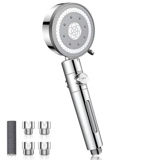 【超微細泡・洗浄力アップ】ナノバブル技術で最大約20億個の超微細泡を生成し、毛穴や肌の奥深くまで浸透。通常のシャワーヘッドでは得られない洗浄力を実現し、メイクや皮脂汚れを落とし、清潔で滑らかな肌を保つサポートをします! 【体中ぽかぽかバスタ...