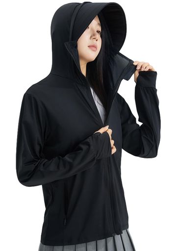 【UVカット日焼け防止対策】UVカット高性能のUPF50+でお肌に有害な紫外線を98%以上遮蔽できる!夏の強い日差しや紫外線から肌を守る、色素沈着やシワなどの老化を防ぎます。 【接触冷感・ストレッチ性】通気性・伸縮性の良い素材を使用は、肌から湿気を吸収し、 体にフィットして動きやすいのが魅力。熱伝導率が高く拡散性にも優れているため、肌に触れると素早く熱を吸収・放出します。伸縮性がある生地のため、体にしっかりフィットします、ストレスなく着用できます。 【細部までこだわってデザイン】この帽子は取り外し可能なデザインにアップグレードされ、より広いつばと高いネックラインにより、日焼け防止エリアを広げ、直射日光から多角的に保護し日焼けを防ぐ。指穴付きの袖口で手の甲、手の平もしっかりカバー。 【細身シルエット・着痩せ効果】スリムフィットするシルエットで体型をカバーし、着痩せ効果があります。また、薄手で軽いのでバッグに入れての持ち運びにも便利です。 【幅広く適応シーン】プールや海でも使える塩素対応です。海水浴、プール、ガーデニング、バーベキュー、ウォーキングなどアウトドアで紫外線から肌を守ります。