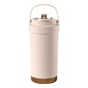 REBEAUQタンブラーセラミックストロー付きタンブラー真空断熱保温・保冷タンブラー蓋付き500ml/750ml大容量ストロー付き水筒持ち運び漏れないセラミック...