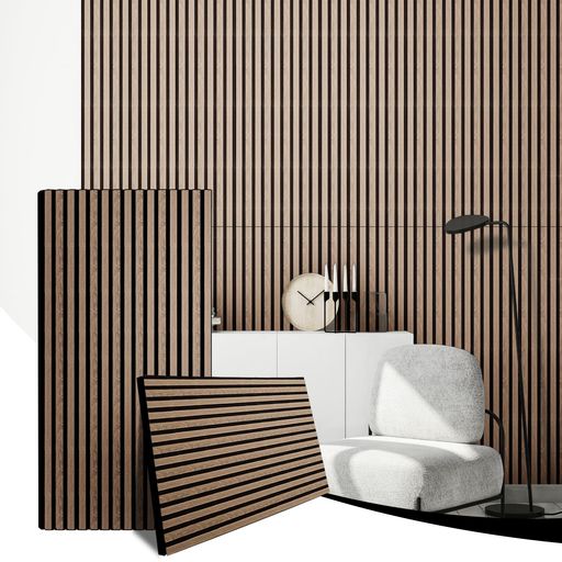 JUWEIDIRECT吸音パネル防音パネル防音材吸音ボード2枚1200x600x18mm天然木吸音材防音シート防音壁防音..