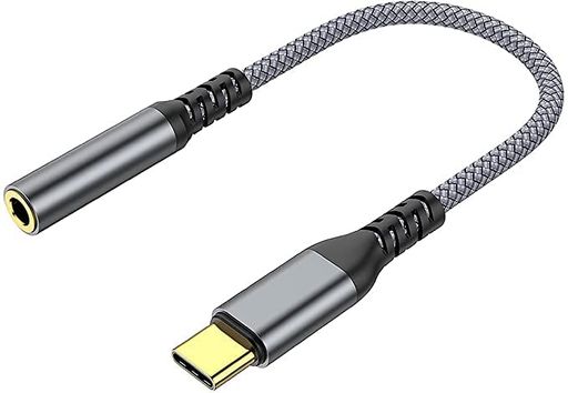 LEIZHAN「TYPE-C to 3.5mm」イヤホンジャックアダプタ USB-C&3.5mmオーディオアダプタ 変換 Aux usb-cイヤホンアダプタ 柔軟性 広互換性 電話/音量調節/音楽対応 Pixel 4/3/2/XL対応 Samsung