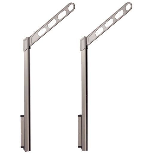 川口技研腰壁用物干しホスクリーンLP-70-LBライトブロンズ2本1組