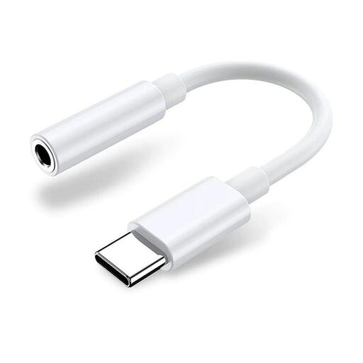 Type-C 変換アダプタ イヤホンジャック変換器 Type-C 3.5mm 通話/音楽 幅広い互換...