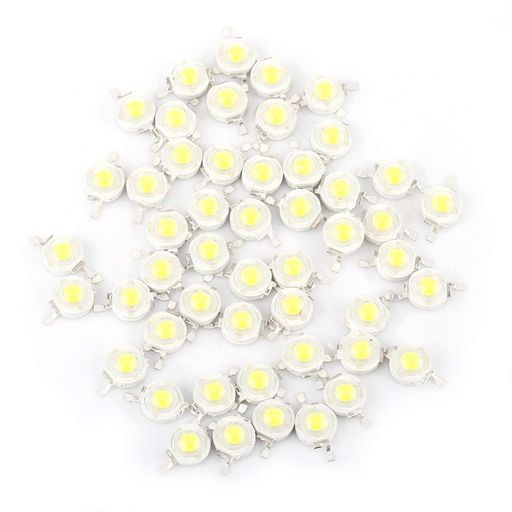 50ꥳɥۥ磻LEDӡŵåסLEDӡץåס1W 3.0~3.6V LEDݥåȥ饤 ӡ120 ...