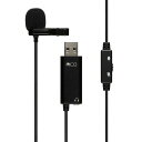 ミヨシ(MIYOSHI) MCO USBピンマイク ミニクリップ 3.5MMイヤホン端子付き マイクミュートスイッチ搭載 全指向性 WINDOWS/MACOS対応 ケーブル長1.9M 製品保証6ヶ月付 ZUMF-08/BK(2)