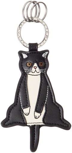 [ノアファミリー]モーリーキーリングJ717お座り猫