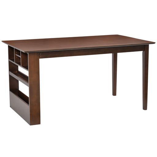 ���ޥ�ӥ�(Tamaliving)�����˥󥰥ơ��֥���135cm4�ͳݤ���Ǽê�դ��������֥饦��[�ơ��֥�ñ��]50003306