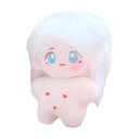 niannyyhouse10cmぬいぐるみ女の子スターボディ揚げた髪属性なし綿人形アクセサリー(a5)