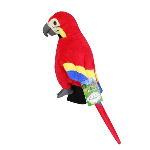 Scott Edward Parrot ゴルフクラブカバー フェアウェイウッドゴルフクラブにぴったりフィット 面白くてかわいいアニマルデザイン ソフトで機能的なゴルフヘッドカバー クラブをスタイリッシ…