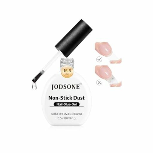 JODSONEネイルチップ接着剤16.5ML-ノーダスト低温硬化気泡ゼロ簡単操作強力接着ネイルチップ&アクリルネイル対応UV/LEDライト対応長持ち初心者・プロ兼用 JODSONEネイルチップ接着剤16.5ML-ノーダスト低温硬化気泡ゼロ簡単操作強力接着ネイルチップ&アクリルネイル対応UV/LEDライト対応長持ち初心者・プロ兼用
