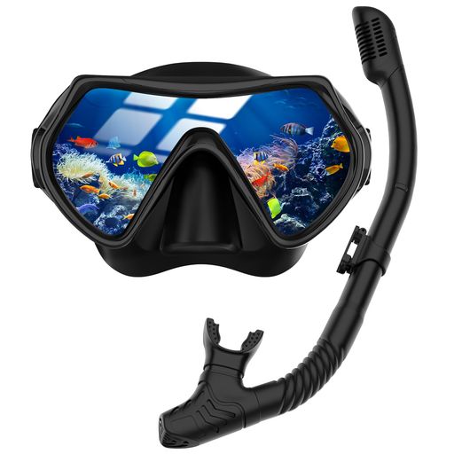 【視界広がるフレームデザインの新型マスク&amp;スノーケル2点セット】Findway ダイビングマスクがグレードアップしてシュノーケリングセットが新登場!アジア人向け、広く日本人の方にフィットする設計です。オリジナルブレンドのシリコーン採用により抜群のフィット感を実現します。そして装着痕がつきにくく、コンパクトな美顔美一眼マスクです。1テンパードガラス(強化ガラス)を採用し、割れにくく安全性高いです。シリコン専用マウスピースを採用、安心安全で臭いが気になりません。長時間使っても疲れにくい使用感です。23D回転調整バックルで上・下調節可能、スノーケル初心者の方でも安心して楽しめします8分音符3紫外線カット機能が搭載、透明レンズなので装着時の印象は明るく、クリアな水中景色を楽しめます。4スノーケル内の水を排水する排水弁付き、更に改良し、より軽く、より広い視界を実現させたモデルで、フリーダイビング用マスク、個性的なデザインと高い品質を両立したシュノーケル 大人で男性も女性もユニセックスでお使いいただけます。