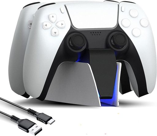 充電スタンドPS5コントローラー用充電スタンドPS5充電2台同時充電可能2.5時間急速充電LEDランプ付き過充電防止充電ステーションPS5デュアルセンスコントローラー用 充電スタンドPS5コントローラー用充電スタンドPS5充電2台同時充電可能2.5時間急速充電LEDランプ付き過充電防止充電ステーションPS5デュアルセンスコントローラー用