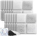 ペットフード乾燥剤袋、PLAF001/PLAF101/PLAF005/PLAF006/PLAF103/PLAF203 PETRIBRO自動ペット給餌器用12パック置換乾燥剤袋、キャットフードとドッグフードの乾燥を新鮮に保つ(4)