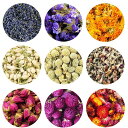 TooGet香りのよいドライフラワーとハーブには、ラベンダー、Forget-me-not、マリーゴールド、ジャスミン、scindapsusaureusの花、リンゴの花、バラのつぼみ、Gomphrena