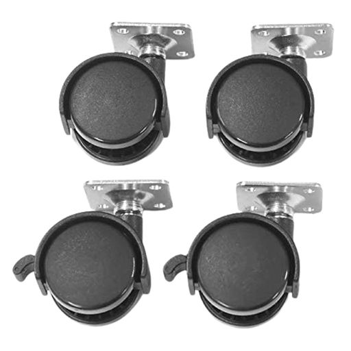 製造国:台湾 耐荷重(約):40kg(4個使用時) 材質:ナイロン セット内容:ストッパー付き2個、ストッパー無し2個 当社製品のロックストッカーに対応