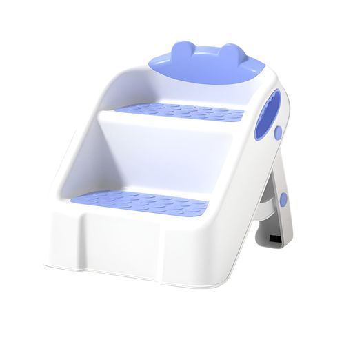 [pronala]保育士監修踏み台キッズステップ折りたたみ式PP抗菌素材耐荷重50kg洗面所/トイレ/学習机対応..