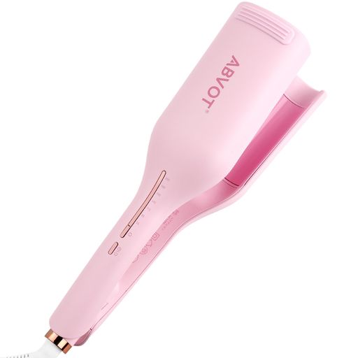 NextGenShopのABVOTHC11 深U型 ウェーブアイロン36mm花の季節ヘアアイロンカール2025年新型5S-11Sリマインダーカールアイロン140°C~200°C六千万級マイナスイオン吹出韓国風カールヘアアイロンPSE認証済|詳細画像