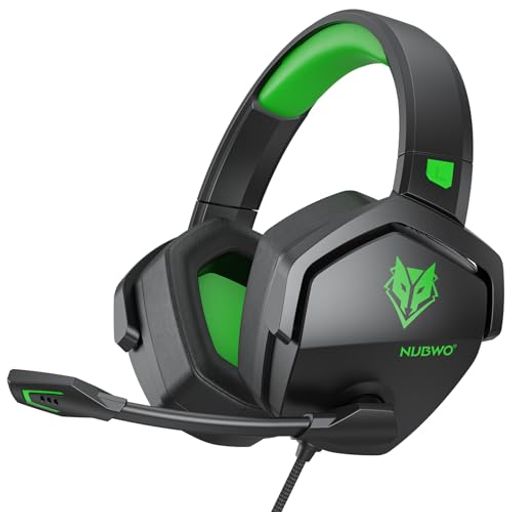 NUBWON16ゲーミングヘッドセットXBOXヘッドセットノイズキャンセリングマイク付き3.5MM有線ゲーミングヘッドホンミュート機能付き、サラウンドサウンド、伸縮可能ゲーミングヘッドホン NUBWON16ゲーミングヘッドセットXBOXヘッドセットノイズキャンセリングマイク付き3.5MM有線ゲーミングヘッドホンミュート機能付き、サラウンドサウンド、伸縮可能ゲーミングヘッドホン