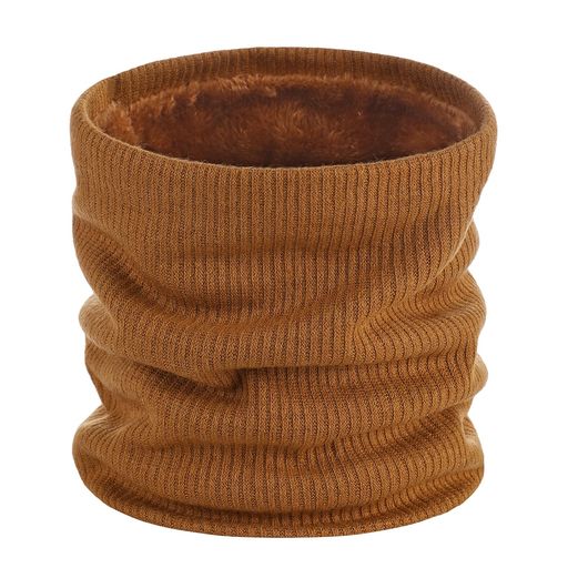 [YKAMNO]ネックウォーマーレディースメンズ防寒【9カラー展開・ふわふわ裏起毛・小顔効果】リブ編み無..