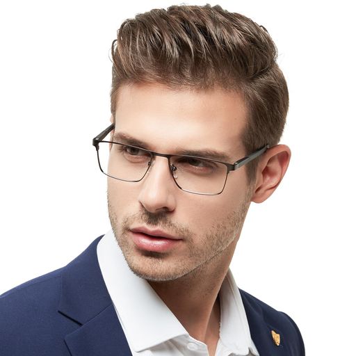 [OCCICHIARI]メガネブルーライトカットメンズuv400クラシックファッションウェリントンバネ丁番(カラー..