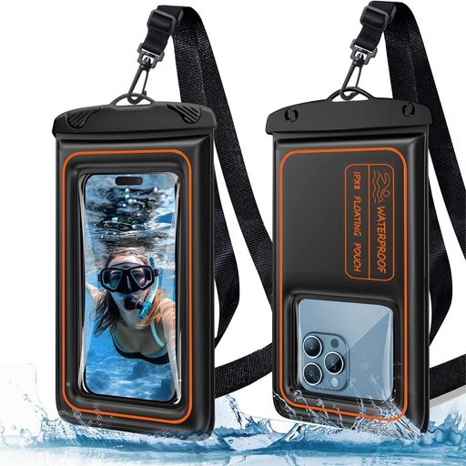 防水ケーススマホ海【2025強化版&水に浮くタイプ】アイホン水中撮影完全防水IPX8認定SGS国際認証すまほ浮くぼうすい保護密封携帯ケース浮き輪カバー画面操作水に浮くタッチ快適スポンジ…