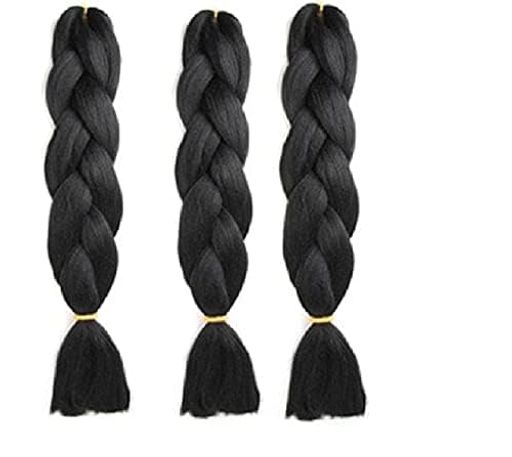 AMOXO40色ウィッグエクステンション3本セット無地60センチメートルブレイズ編み込みグラデーション三つ編みヘアアクセサリー盛りアップつけウィッグかつら毛束ウィッグつけ毛ヘアアク…