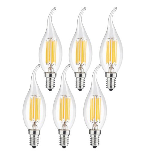 KY LEE C35 ǥꥢŵ 60W E12 LED 󥸥ŵ Ϲ 6W ե LEDŵ ŵ忧 27...