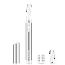 Funstant眉毛シェーバー眉毛カッターフェイスシェーバーレディースシェーバー女性電動シェーバーまゆげそり産毛顔そり長さ調整眉用コーム付き替刃付き乾電池式日本...