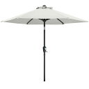 マスターキャノピー(MASTERCANOPY)アルミ製ガーデンパラソル(約)直径230cm/270cmx高さ203cm/235cmチルト機能付/クランク開閉アウ...
