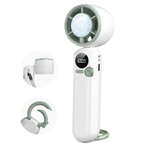 ハンディファン冷却プレート付き100段階風量瞬間冷感携帯扇風機強力冷却ハンディ扇風機12H長時間連続送風LED表示軽量小型卓上扇風機熱中症対策暑さ対策手持ち/首掛け/卓上ミニファン ハンディファン冷却プレート付き100段階風量瞬間冷感携帯扇風機強力冷却ハンディ扇風機12H長時間連続送風LED表示軽量小型卓上扇風機熱中症対策暑さ対策手持ち/首掛け/卓上ミニファン