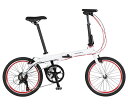 TRANSMOBILLYNEXT206ホワイト電動アシスト折りたたみ自転車20インチ6段変速重量約13.5kg軽量アルミフレーム