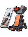 Grefay2023自転車用スマホホルダースタンド簡単取付ロードバイクワンタッチスマートフォンホルダー自転車携帯ホルダー自転車すまほホルダークロスバイク用携帯置きサイクリングフォル…
