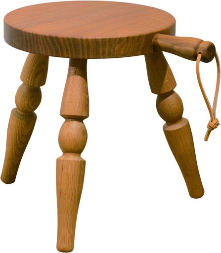 飛騨産業MILKSTOOLSD243NスツールOU色