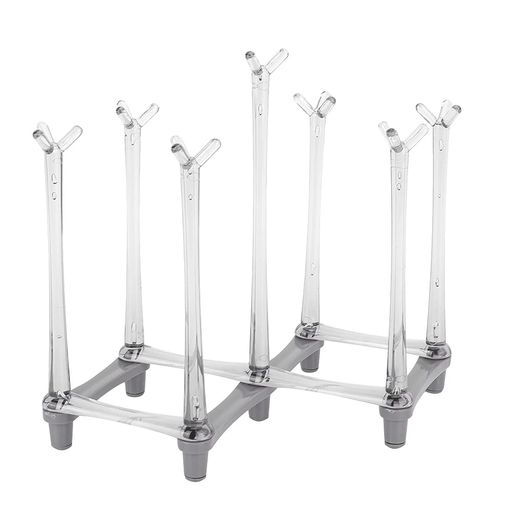 Urhomyコップホルダーカップスタンド折りたたみ格納式カップ乾燥ラックボトル物干しラックコップ水切り..