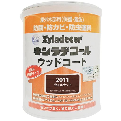 大阪ガスケミカル水性XDウッドコートS0.7Lウォルナット