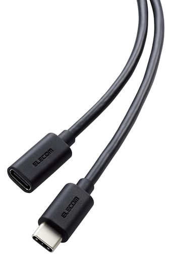 쥳 USB TYPE C Ĺ֥ 1M USB2.0 480MBPS PD 60Wб ֥å MPA-ECC10BK