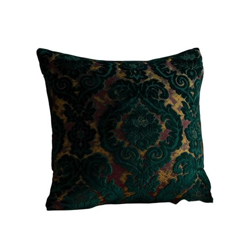 クッションカバー45x45cmおしゃれインテリア上品ダマスク柄グレーブラックグリーンナチュラル45x4545角..