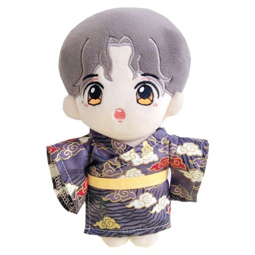 NIANNYYHOUSE 20CM人形の服 ぬいぐるみ 用 古代着物 ベルト 着せ替え 綿人形の服 (A-4)