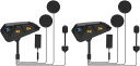 FREEDCONFGバイク用インカム6人同時通話デュアルチップQUALCOMM8MM快適スピーカー自動通信回復通信距離1200M音楽共有ENC&DSP&CVCノ...