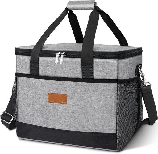 クーラーボックス4層断熱材軽量保冷バッグ30L大容量折り畳み式ソフトクーラー持ち運び可能クーラーバッ..