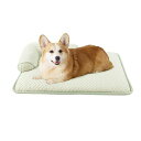 Peto-Raifuペットマット猫犬用枕付きマット接触冷感ペットベッドペットシーツペット敷きパッドペットごろ寝マットソフトクールマット夏用クールマット暑さ対策ひ...